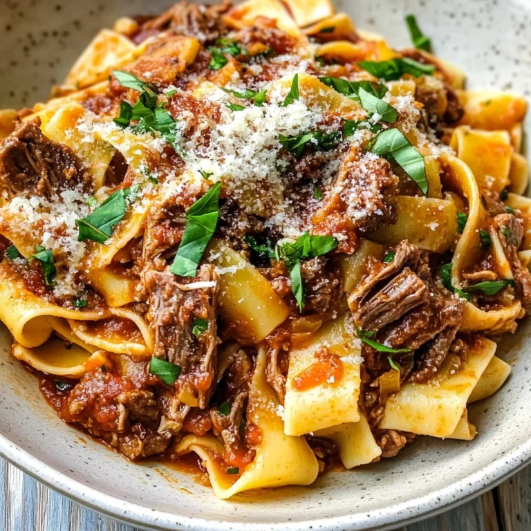 Sunday Slow Cooker Beef Ragu Recipe