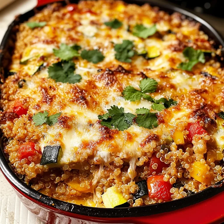 Veggie-Packed Quinoa Casserole