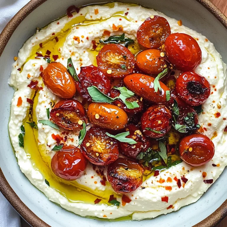 Whipped Feta Dip With Roasted Tomatoes