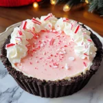 White Chocolate Peppermint Pie