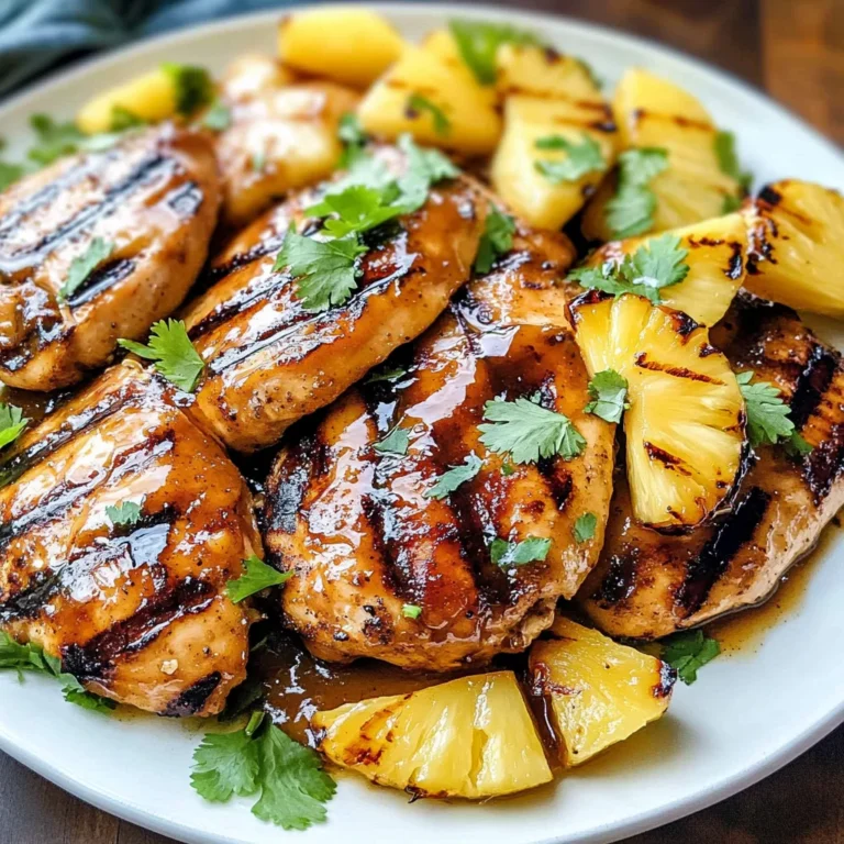 brown sugar pineapple chicken