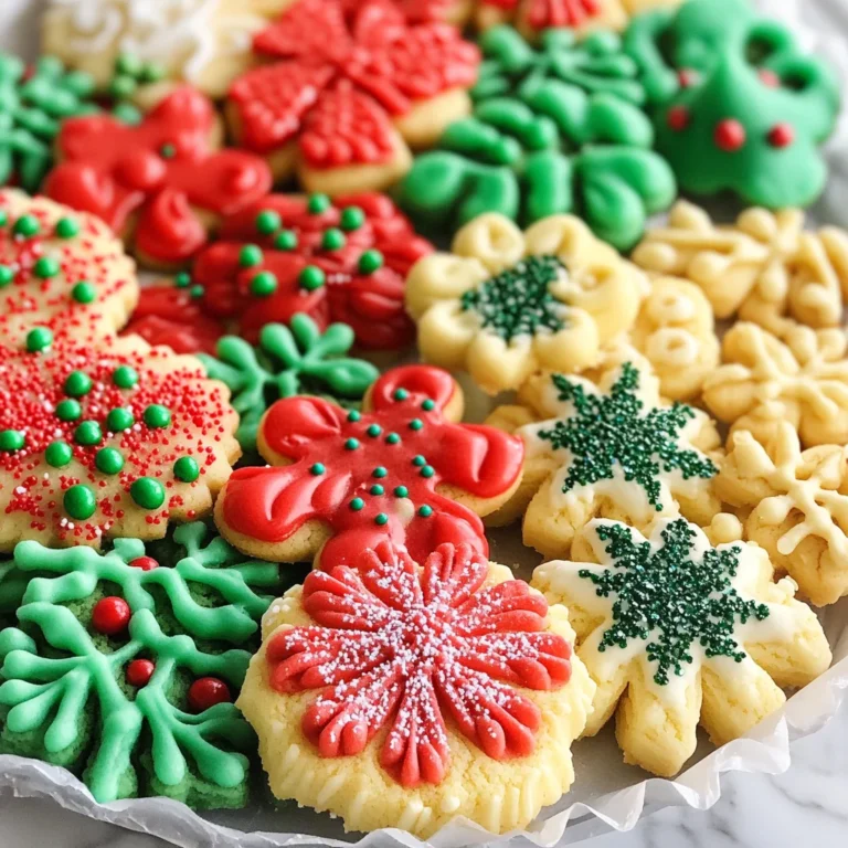 Buttery Spritz Cookies Recipe