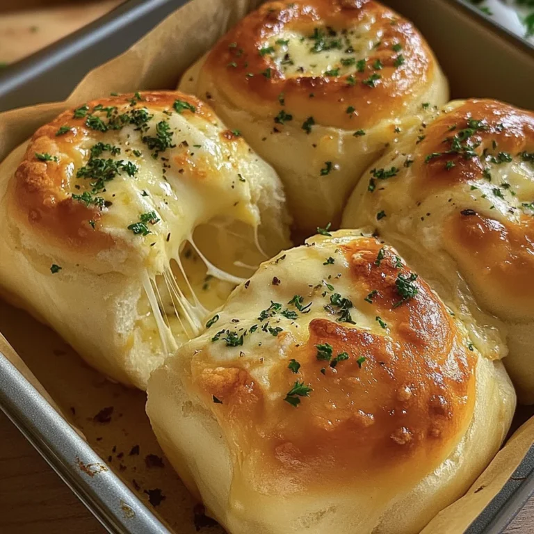 Buttery cheese Garlic Rolls, everyone will love them!