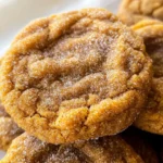 Chewy Pumpkin Snickerdoodle Cookies