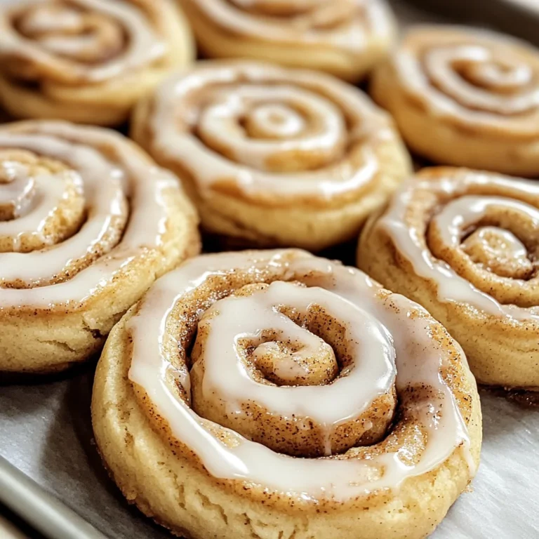 Easy Cinnamon Roll Cookies