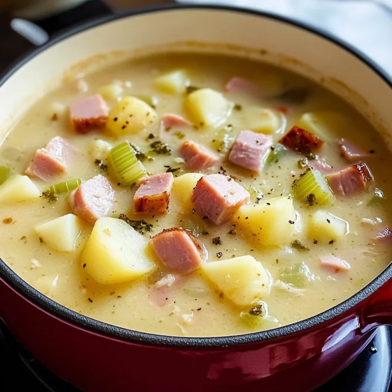 Easy and Comforting Ham and Potato Soup