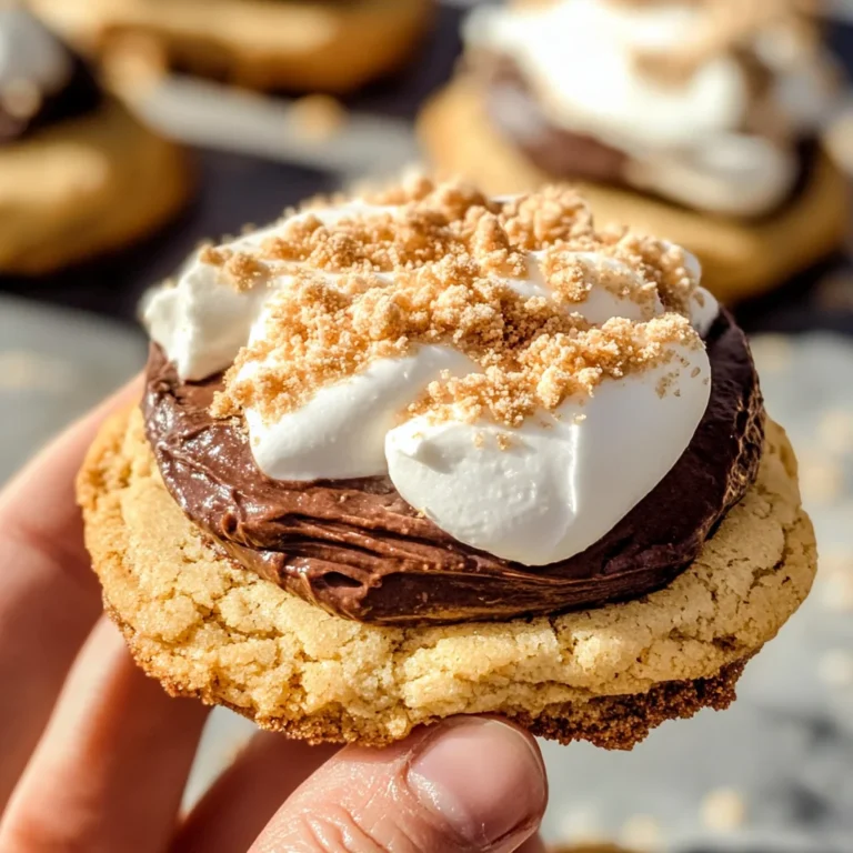 Frosted S'mores Cookies