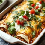 Ground Beef Enchiladas