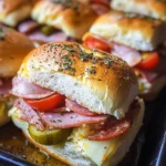 Hot Italian Sub Sliders