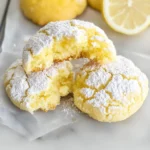 Lemon Crinkle Cookies