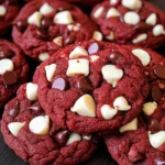Red Velvet Cake Mix Cookies