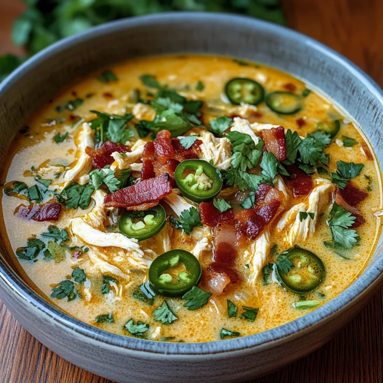 Spicy Jalapeño Popper Chicken Soup