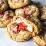 Strawberry Cheesecake Cookies