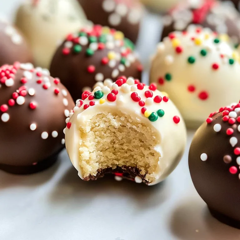 Sugar Cookie Truffles